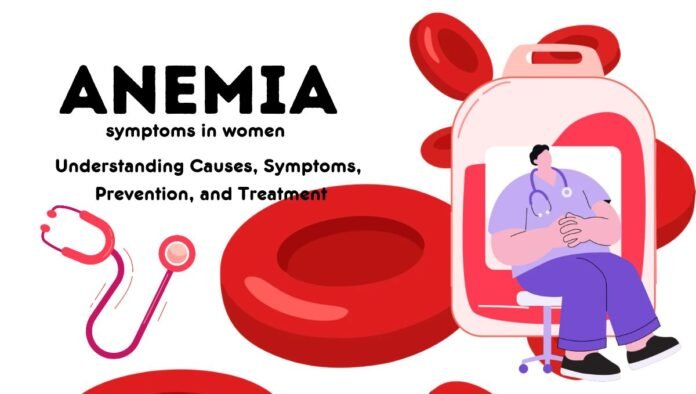anemia symptoms in women